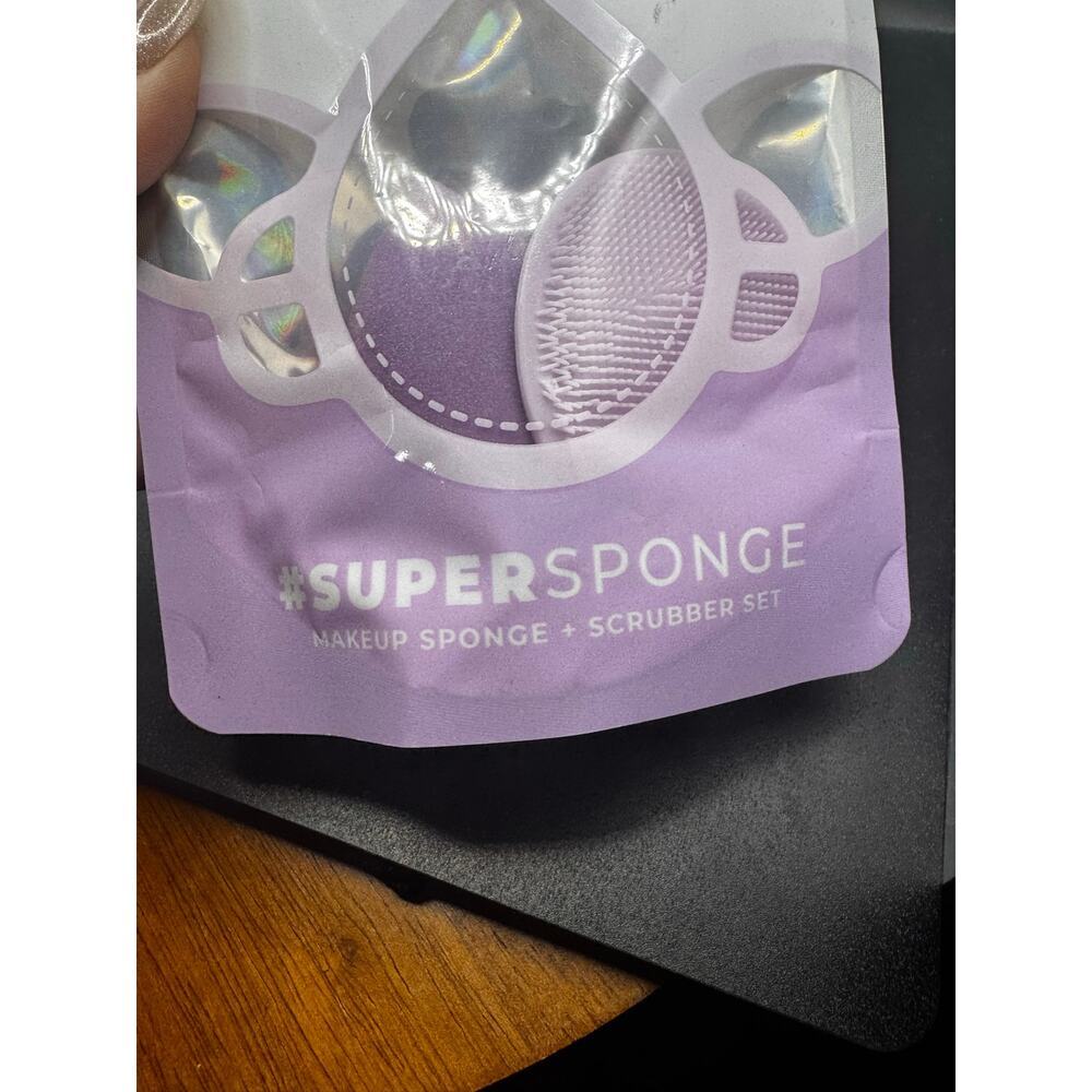 NWT Super Sponge & Silicone Scrubber Set - Picture 2 of 3